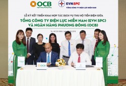 OCB sẽ thu hộ tiền điện tại 21 tỉnh thành phía Nam