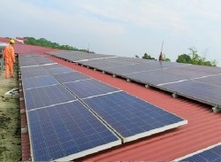 Lan tỏa điện mặt trời trên mái nhà tại Phú Thọ