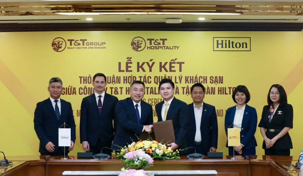 T&T Group cùng Hilton mang thương hiệu khách sạn hàng đầu thế giới đến Đồng bằng sông Cửu Long