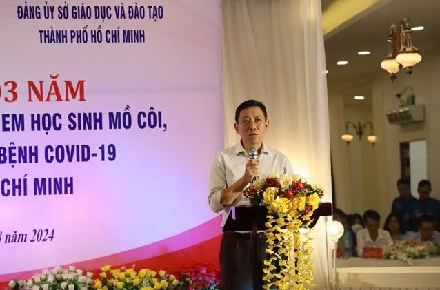 EVNGENCO3 tiếp tục đồng hành cùng các em học sinh khó khăn tại TP. HCM