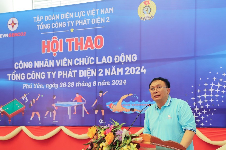 Sôi nổi Hội thao công nhân viên chức lao động Tổng công ty Phát điện 2 năm 2024