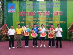 PV Gas tổ chức hội thao chào mừng ngày thành lập