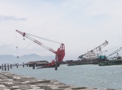 Hoàn thành nạo vét lần đầu công trình biển LHD Nghi Sơn