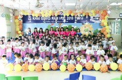 Trường Mầm non Ước mơ Doosan khai giảng năm học mới