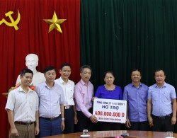 GENCO1 hỗ trợ người dân bị thiệt hại do lũ lụt tại Nghệ An