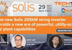 Ra mắt biến tần chuỗi Solis 255 kW tại thị trường châu Âu