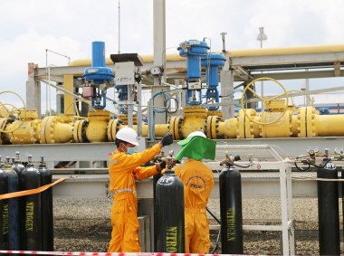 Hoàn thành vượt tiến độ bảo dưỡng lớn Hệ thống đường ống khí Nam Côn Sơn 1