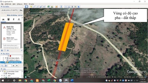 Ứng dụng phần mềm ‘Google Earth Pro’ tại Truyền tải điện Ninh Thuận