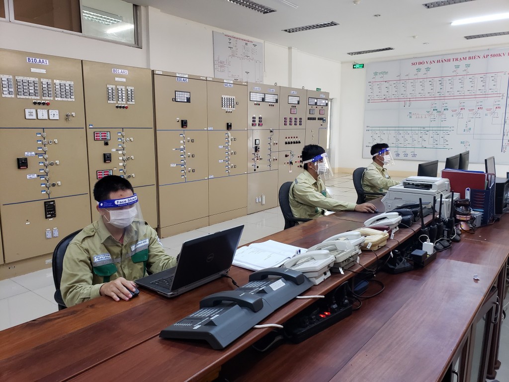 Phòng dịch Covid-19 tại Trạm biến áp 500 kV lớn nhất miền Trung, Tây Nguyên