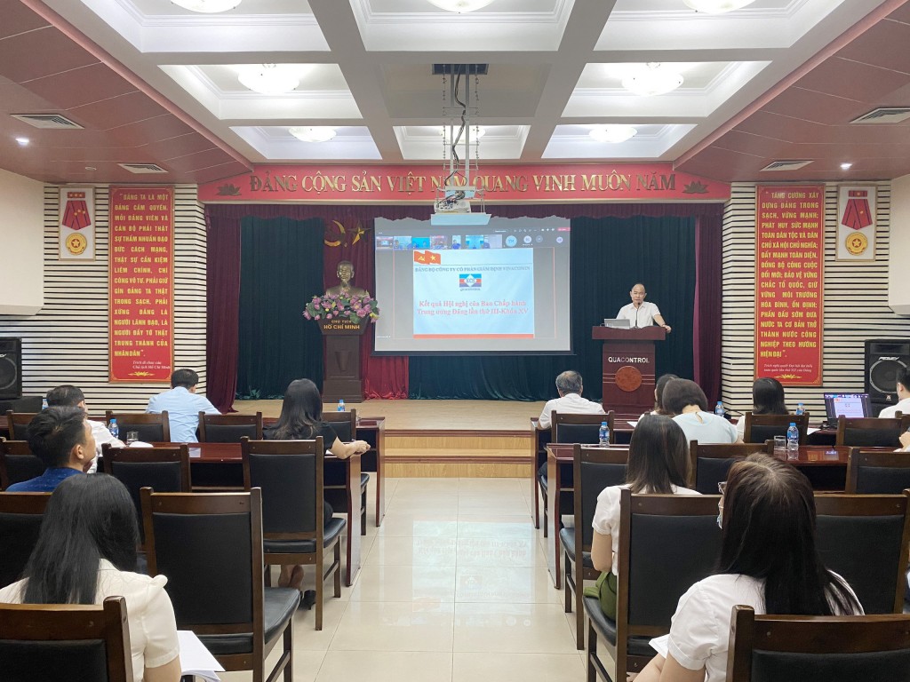 Đảng bộ Quacontrol ‘đẩy mạnh học tập và làm theo tư tưởng, đạo đức, phong cách Hồ Chí Minh’
