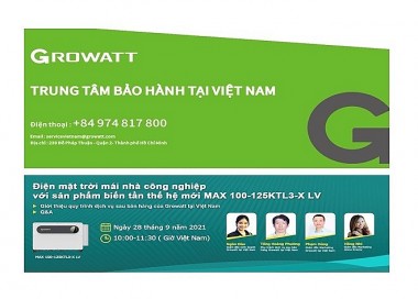Growatt giới thiệu dịch vụ hậu mãi tại Việt Nam