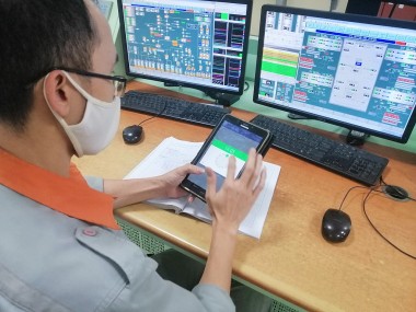 Hiệu quả từ áp dụng nhật ký vận hành điện tử tại Nhiệt điện Mông Dương