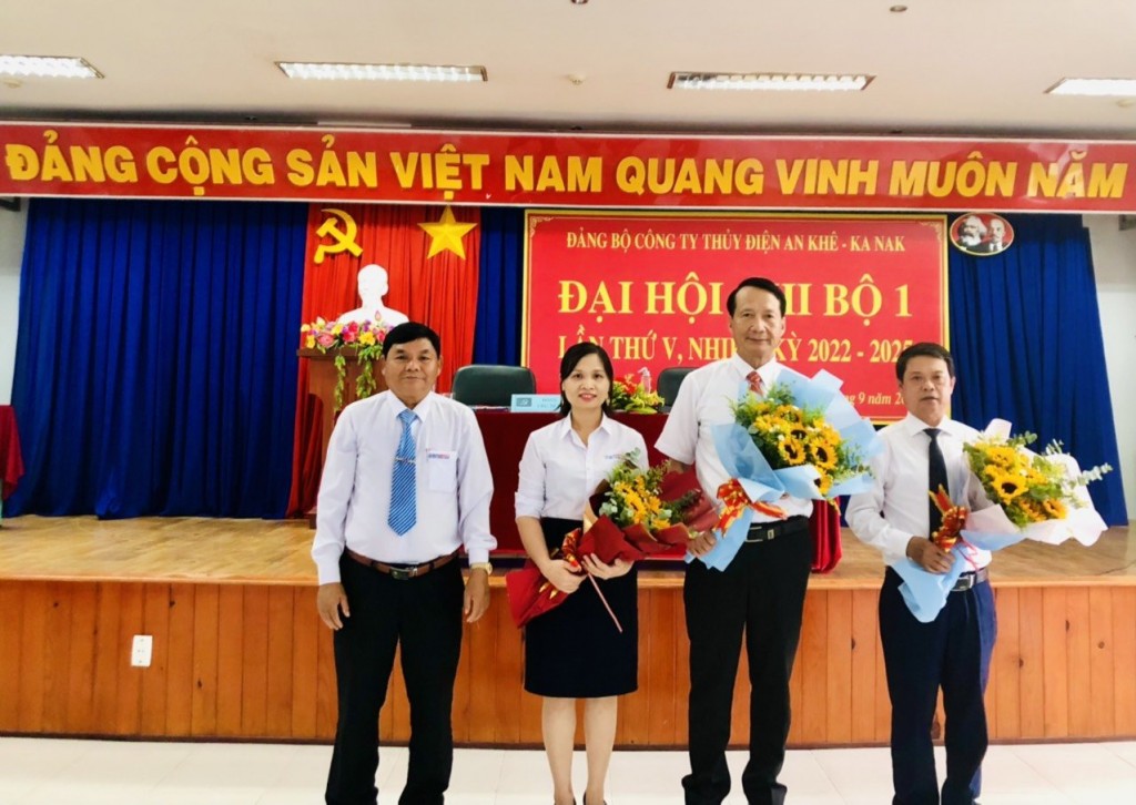 Đảng ủy Công ty Thủy điện An Khê-Ka Nak tổ chức đại hội các chi bộ trực thuộc (nhiệm kỳ 2022-2025)