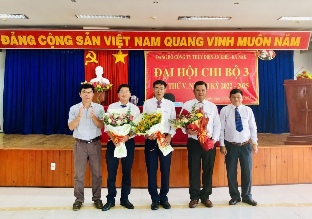 Đảng ủy Công ty Thủy điện An Khê-Ka Nak tổ chức đại hội các chi bộ trực thuộc (nhiệm kỳ 2022-2025)