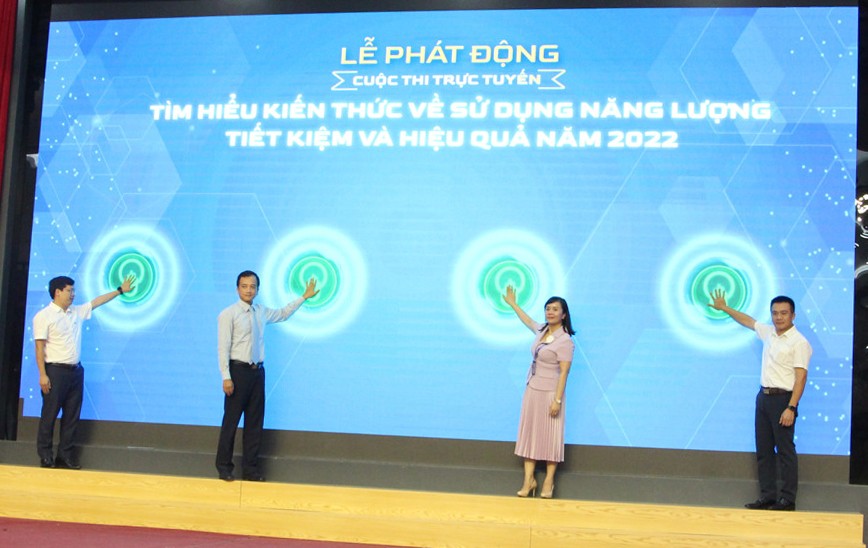 Cuộc thi trực tuyến ‘Tìm hiểu kiến thức về sử dụng năng lượng tiết kiệm, hiệu quả’