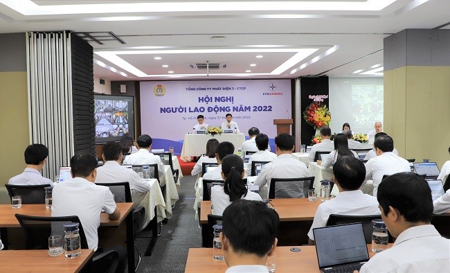 Hội nghị Người lao động Tổng công ty Phát điện 3 năm 2022