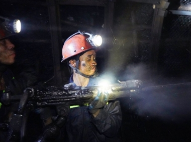 Than Núi Béo tăng sản lượng sản xuất than hầm lò