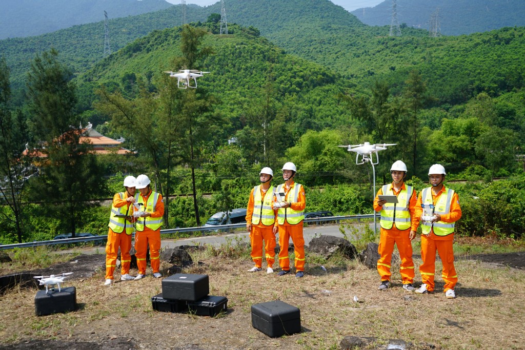 PTC2 hoàn thành lập đường bay tự động trên mô hình 3D cho UAV kiểm tra đường dây
