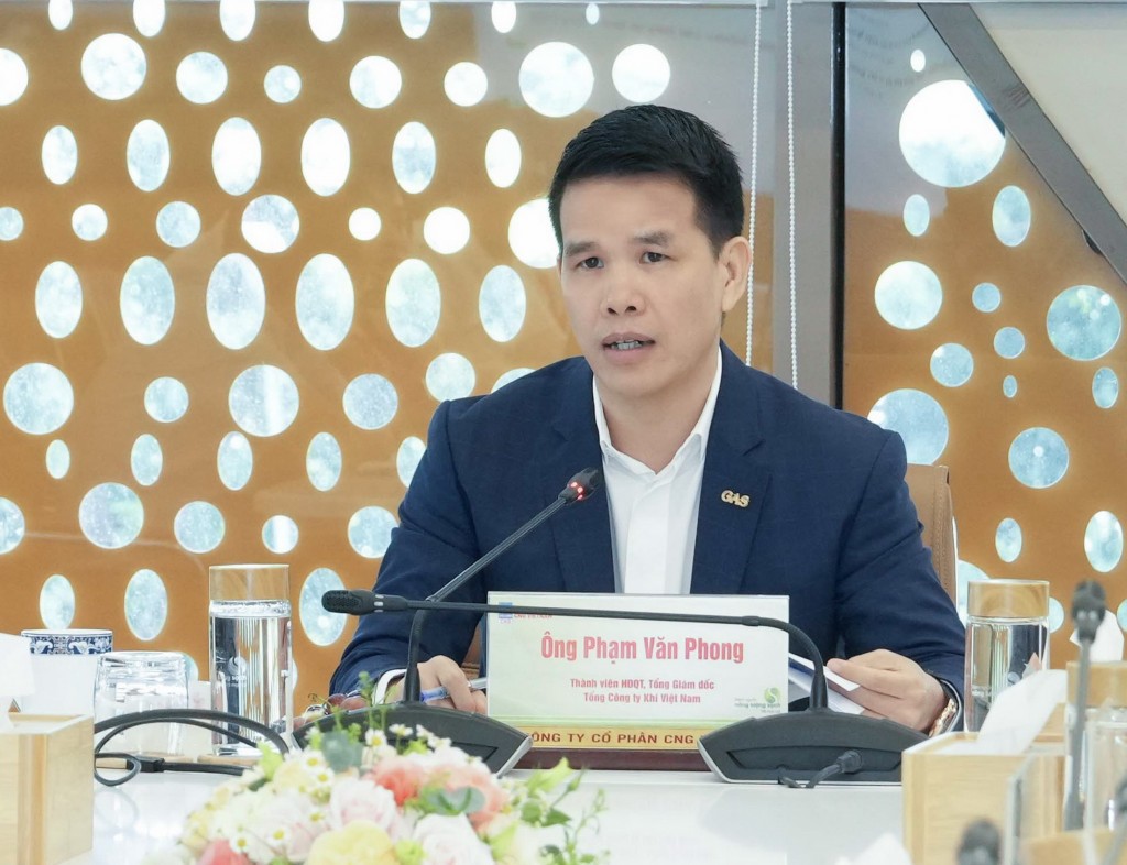 Tổng giám đốc PV GAS làm việc tại Công ty cổ phần CNG Việt Nam