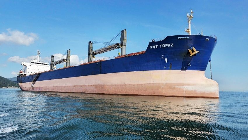 PVTrans tiếp nhận bàn giao tàu PVT Topaz từ Hàn Quốc