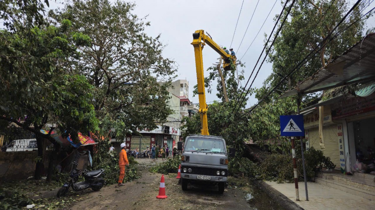 Tình hình vận hành các hồ thủy điện, khôi phục lưới điện sau bão số 3 của EVN (ngày 11/9/2024)