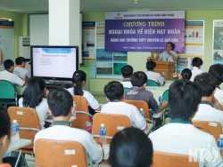 Phổ biến kiến thức về điện hạt nhân cho học sinh tại Ninh Thuận