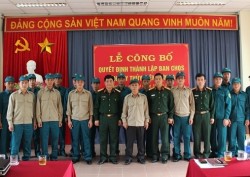 Ra mắt Ban chỉ huy quân sự Công ty thủy điện Sơn La