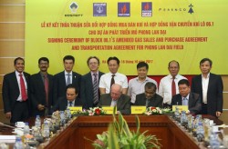 Ký các hợp đồng phát triển mỏ Phong Lan Dại