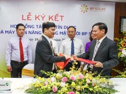 Vietcombank tài trợ 785 tỷ đồng dự án điện mặt trời BP Solar 1
