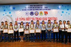 BSR đạt 8 giải thưởng tại Hội thi Sáng tạo Kỹ thuật tỉnh Quảng Ngãi