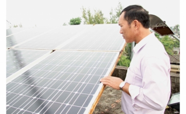 Hiệu quả từ mô hình sử dụng năng lượng xanh tại Thái Bình
