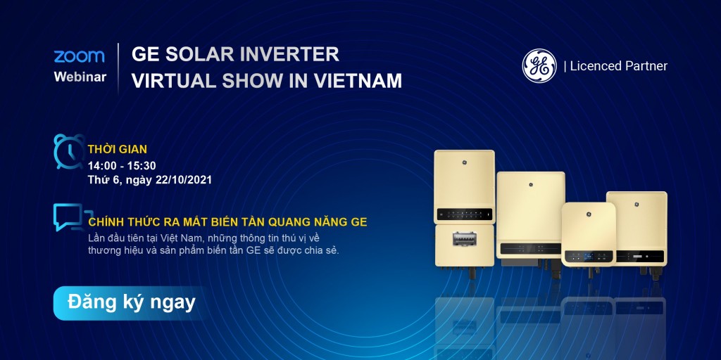 Biến tần năng lượng mặt trời GE sẽ có mặt tại thị trường Việt Nam