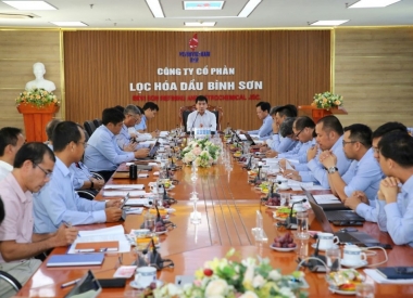 Phó Tổng Giám đốc PVN Lê Xuân Huyên làm việc với BSR