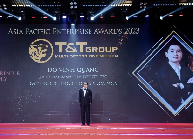 Phó Chủ tịch T&T Group Đỗ Vinh Quang nhận giải Doanh nhân xuất sắc châu Á 2023