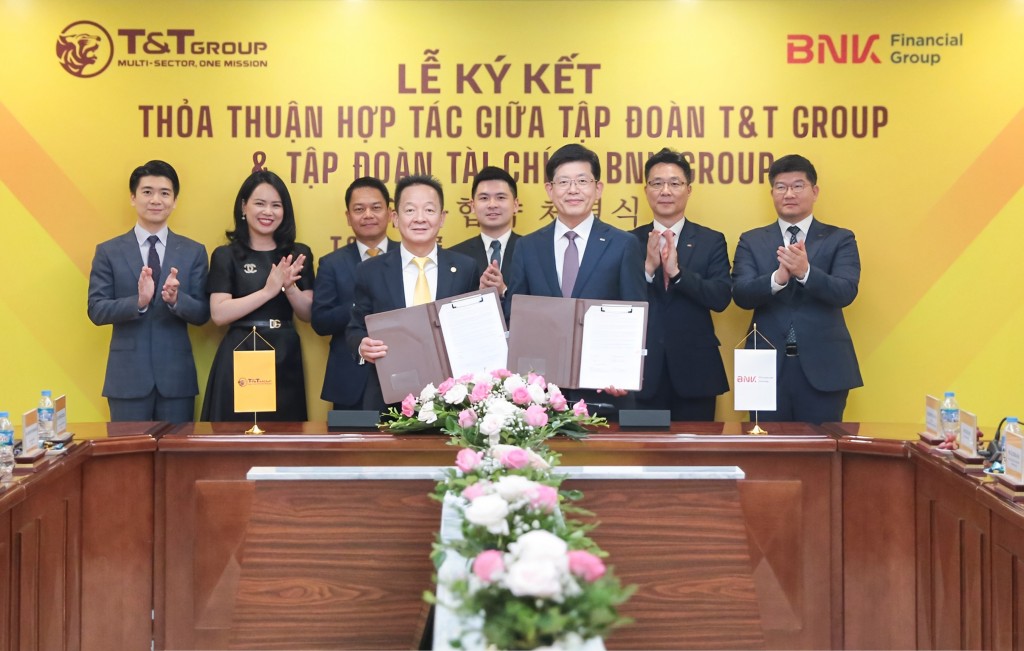 T&T Group hợp tác với Tập đoàn Tài chính BNK (Hàn Quốc)