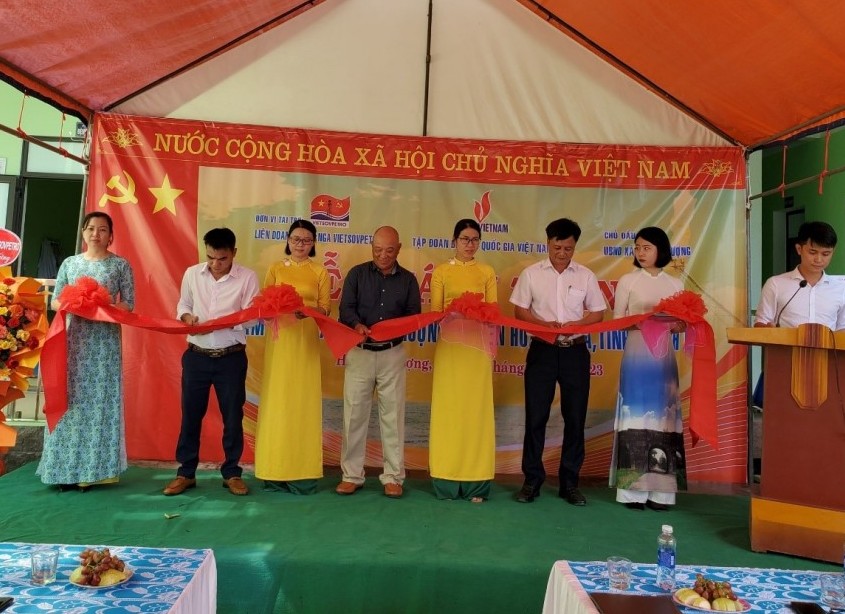 Khánh thành Trạm y tế tại Thanh Hóa do Vietsovpetro tài trợ kinh phí
