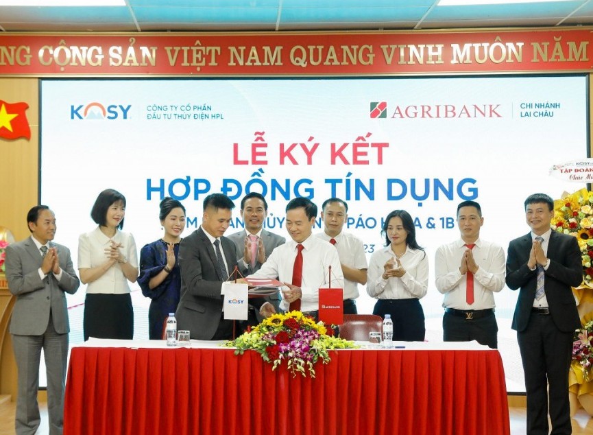Ký hợp đồng tín dụng cho cụm dự án Thủy điện Tả Páo Hồ của Tập đoàn Kosy