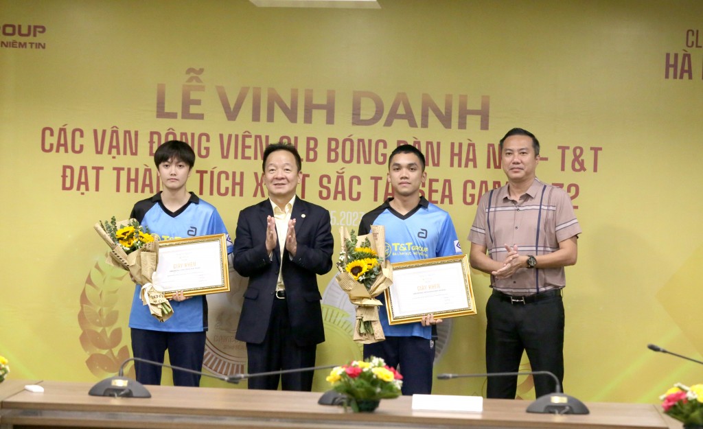 Bóng bàn Hà Nội T&T giành 2 huy chương vàng tại giải các đội mạnh quốc gia