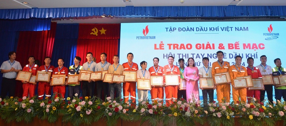 PV Drilling đoạt giải nhì toàn đoàn tại Hội thi tay nghề Dầu khí lần thứ VIII năm 2024