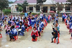 Phát động Trường tiểu học tiết kiệm điện tại Lai Châu