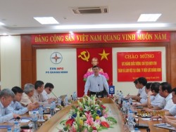 Chủ tịch HĐTV EVN thăm và làm việc tại PC Quảng Ninh