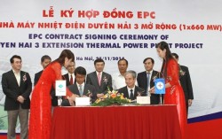 Ký hợp đồng EPC dự án nhiệt điện Duyên Hải 3 mở rộng