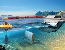 Xã đảo An Bình sẽ được cung cấp nguồn điện từ sóng biển