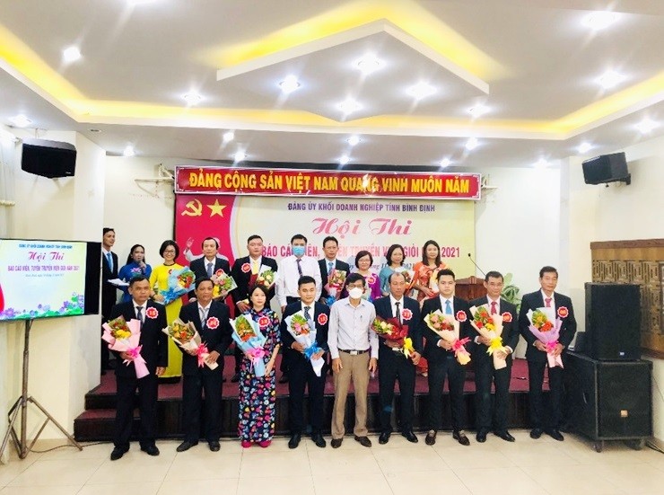 Đảng bộ Thủy điện An Khê-Kanak đạt giải nhất Hội thi báo cáo viên, tuyên truyền viên giỏi Khối doanh nghiệp tỉnh Bình Định