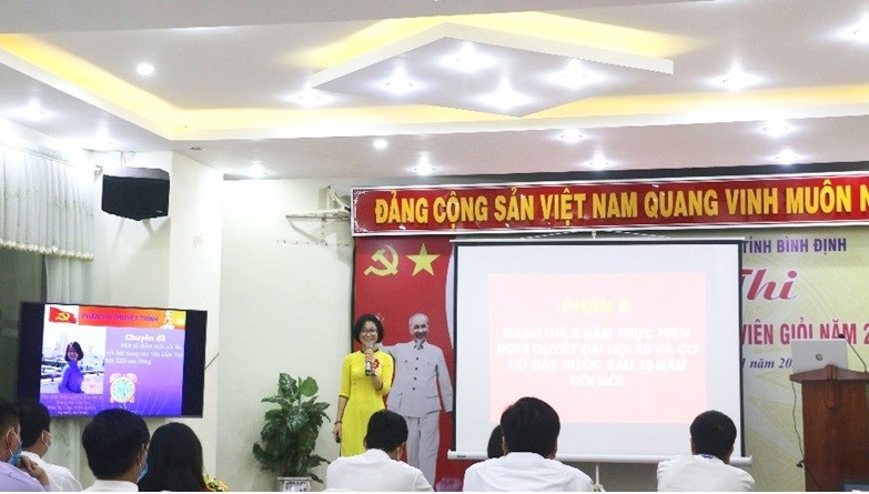 Đảng bộ Thủy điện An Khê-Kanak đạt giải nhất Hội thi báo cáo viên, tuyên truyền viên giỏi Khối doanh nghiệp tỉnh Bình Định