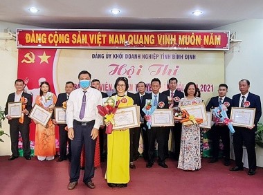 Đảng bộ Thủy điện An Khê-Kanak đạt giải nhất Hội thi báo cáo viên, tuyên truyền viên giỏi Khối doanh nghiệp tỉnh Bình Định