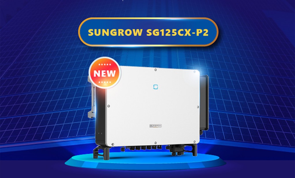 Sungrow giới thiệu sản phẩm mới SG125CX-P2 tại sự kiện offline