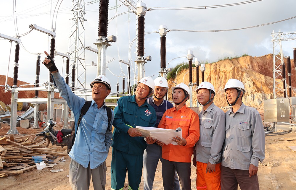 Cập nhật tiến độ dự án đường dây đấu nối từ cụm Thủy điện Nam Kong (Lào) về Việt Nam