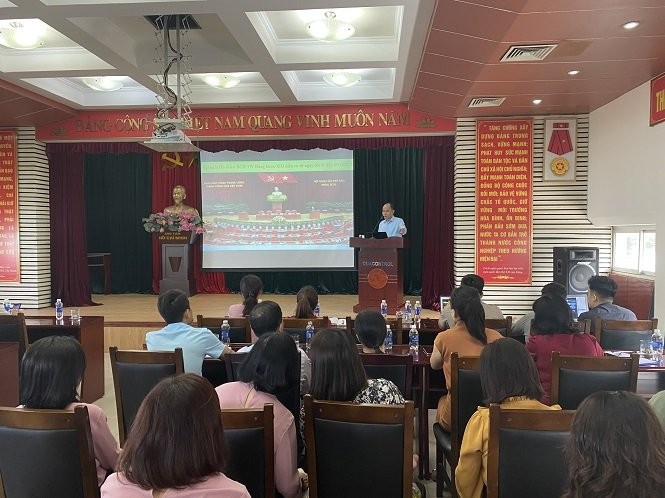 Quacontrol thông báo Kết quả Hội nghị lần thứ 6, BCH Trung ương Đảng khóa XIII; triển khai Nghị quyết số 10-NQ/TU của BCH Đảng bộ tỉnh Quảng Ninh