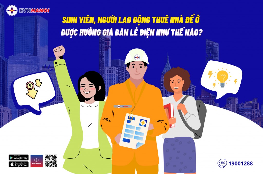 Người thuê nhà để ở tại Hà Nội được hưởng giá bản lẻ điện như thế nào?